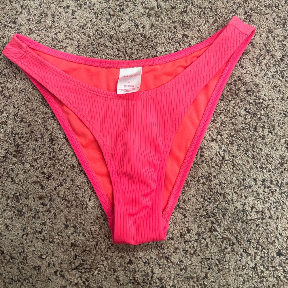 xhilaration red bikini bottom